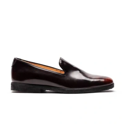 Shop Tracey Neuls Loafer Smolder | Double Colour Crepe Sole Loafers In Brown