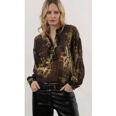 Shop Religion Eclipse Abstract Printed Shirt