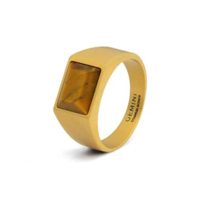 Shop Gemini Gold 54 Credo Tiger Ring