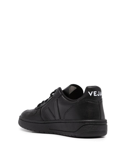 Shop Veja V-10 Cwl Sneakers In Black