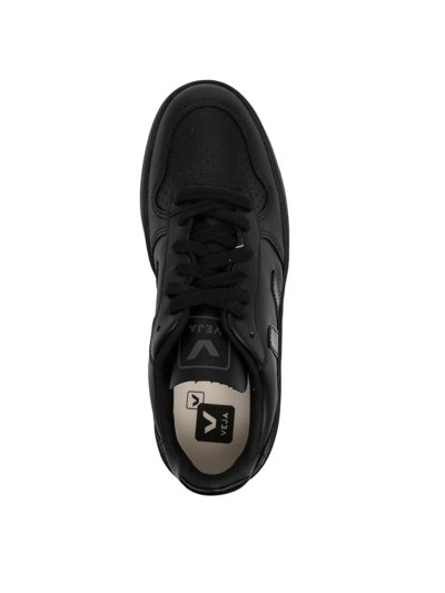 Shop Veja V-10 Cwl Sneakers In Black