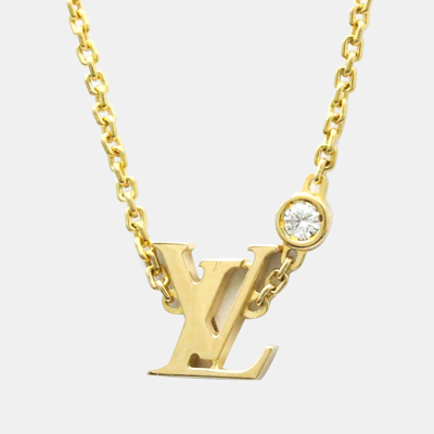 Pre-owned Louis Vuitton Idylle Blossom Monogram Diamond 18k Yellow
