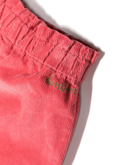 Shop Bonton Costine Corduroy Trousers In Pink