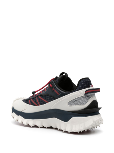 Shop Moncler Trailgrip Gtx Sneakers In White
