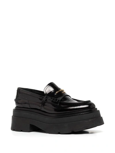 Shop Alexander Wang Chunky Loafers In Black