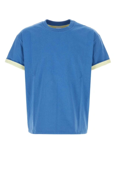 Shop Bottega Veneta T-shirt In Light Blue