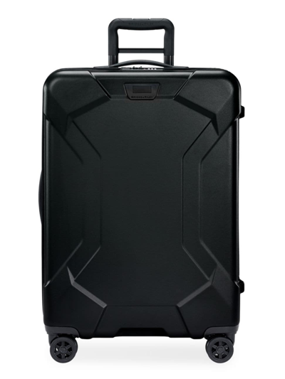 Shop Briggs & Riley Men's Torq Medium Spinner Hardside Suitcase In Black