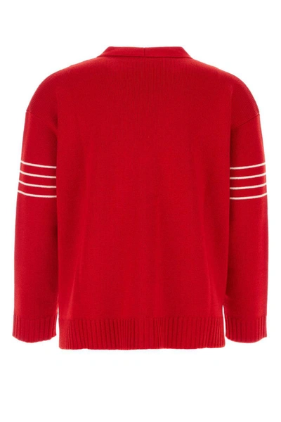Shop Valentino Garavani Knitwear In Red