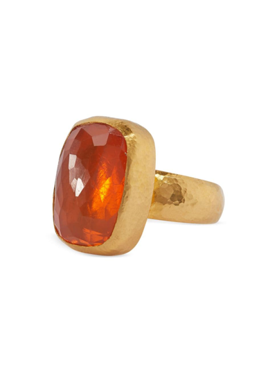 Shop Gurhan Women's 24k Yellow Gold & Mexican Opal Ring