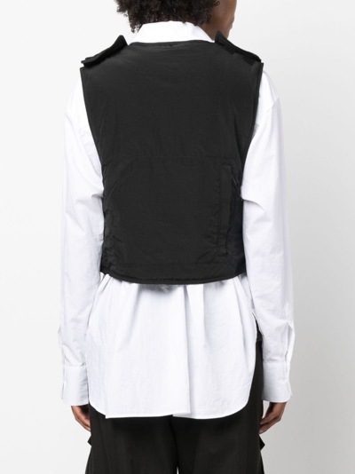 Shop Y-3 Logo-embroidered Vest Bag In Black