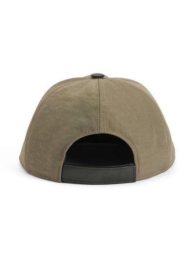 Shop Giuseppe Zanotti Cohen Logo-lettering Cap In Neutrals