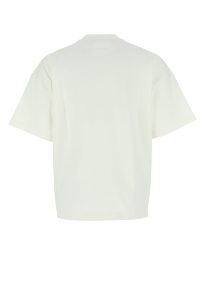 Jil Sander White Cotton T-shirt