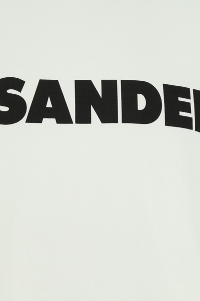 Jil Sander White Cotton T-shirt