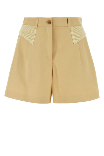 Kenzo High-waisted Cotton Shorts