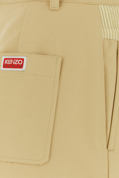 Kenzo High-waisted Cotton Shorts