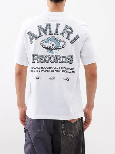 T-shirt Amiri Green size XS International in Cotton - 35692796