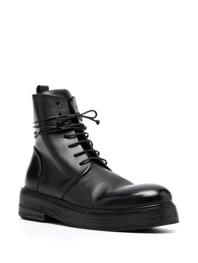 Shop Marsèll Marsell Women Zuccolona Lace-up Boots In 666  Black