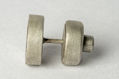 Shop Parts Of Four Stud Earring (0.6 Ct, Diamond Slab, Da+dia) In Silver