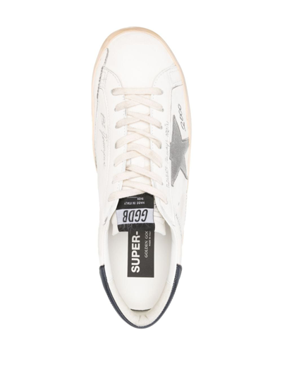 Shop Golden Goose Superstar Star-patch Sneakers In Weiss