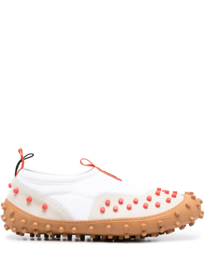 Shop Sunnei 1000chiodi Low-top Sneakers In White