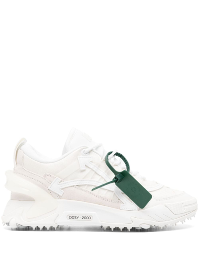 Shop Off-white Odsy 2000 Low-top Sneakers In Weiss