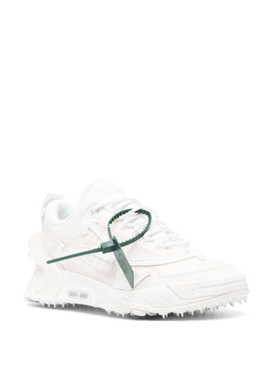 Shop Off-white Odsy 2000 Low-top Sneakers In Weiss