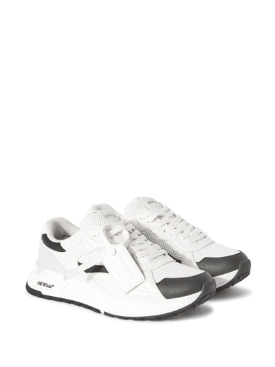 Off-white Kick Off Zip-tie-tag Sneakers In White