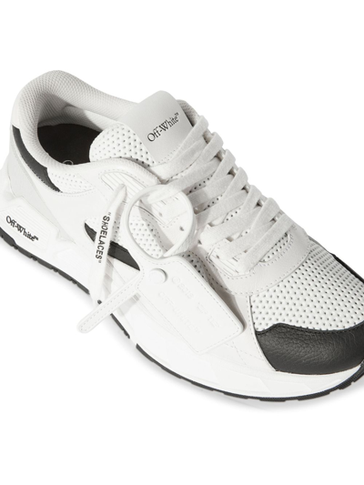 Off-white Kick Off Zip-tie-tag Sneakers In White