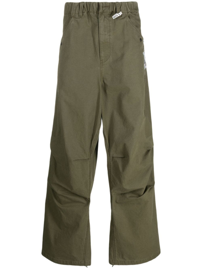 Miharayasuhiro Ripstop Military Cotton Pants In Green