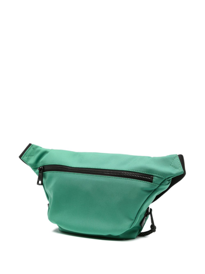 Moncler Durance Logo-patch Belt Bag In Grün