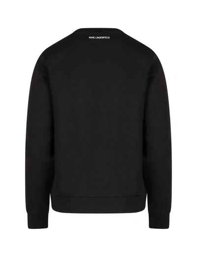 Shop Karl Lagerfeld Sweatshirt In Black