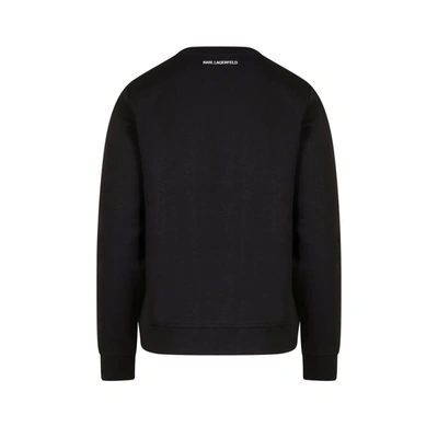 Shop Karl Lagerfeld Sweatshirt In Black