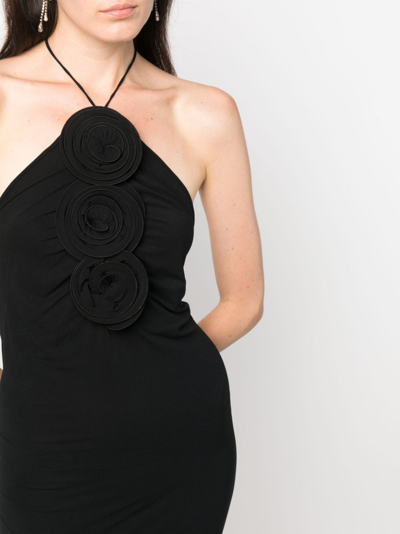 Magda Butrym Pf23 Dress 28 Black In Black