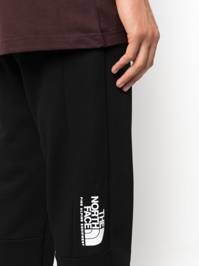 Shop The North Face Fine Alpine Jersey Track Pants In Black