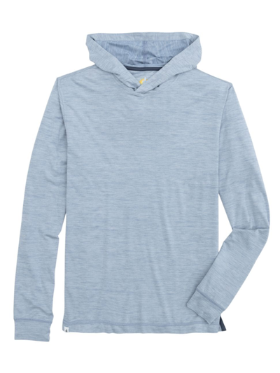 Shop Johnnie-o Men's Talon Performance Hoodie In Noreaster
