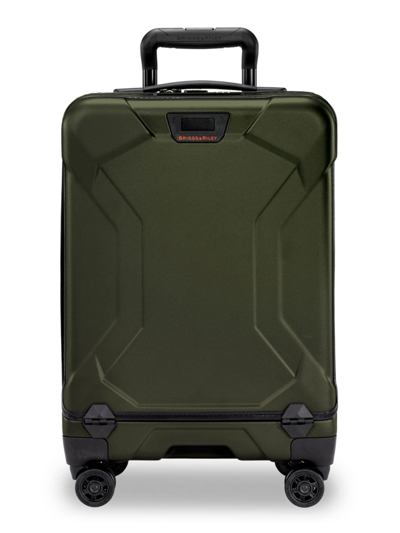 Shop Briggs & Riley Men's Torq Domestic Carry-on Spinner Suitcase In Hunter