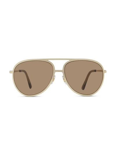 Shop Stella Women's Pilot 59mm Aviator Sunglasses In Endura Gold