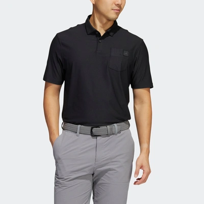 Shop Adidas Originals Men's Adidas Go-to Polo Shirt In Black