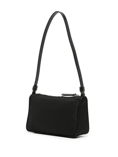 Shop Palm Angels Palm-appliqué Shoulder Bag In Black