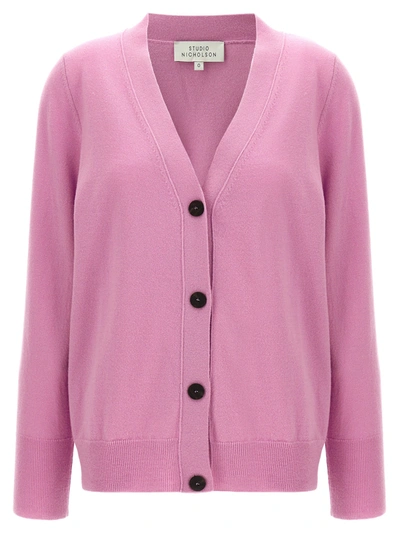 Shop Studio Nicholson Rall Sweater, Cardigans Pink