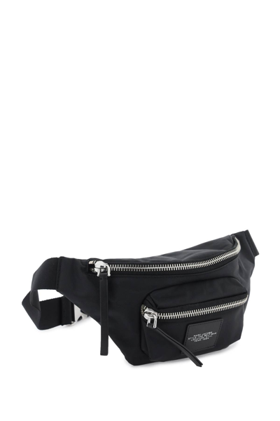 Shop Marc Jacobs The Biker Nylon Belt Bag In Black (black)
