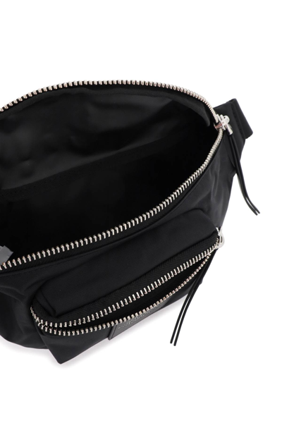 Shop Marc Jacobs The Biker Nylon Belt Bag In Black (black)