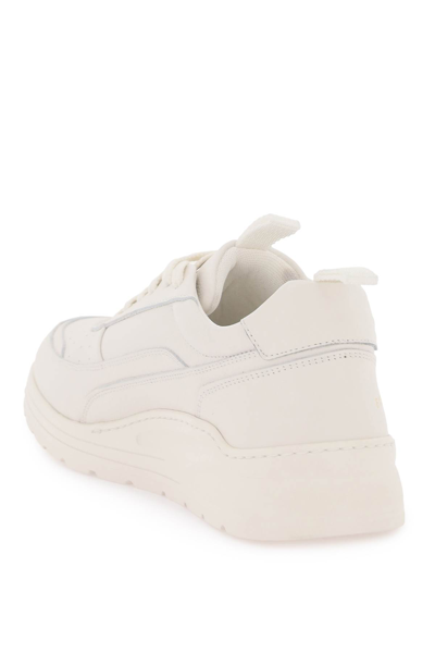 Shop Common Projects Track 90 Sneakers In Bone White (white)