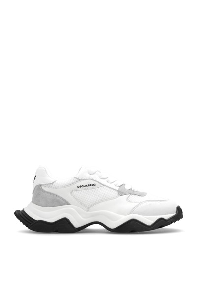 Shop Dsquared2 Wave Sneakers In White