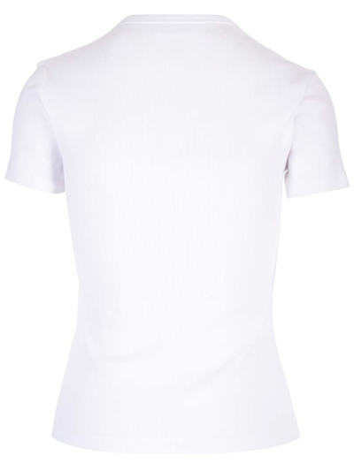 Shop Off-white Basic T-shirt In White
