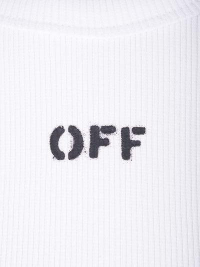 Shop Off-white Basic T-shirt In White