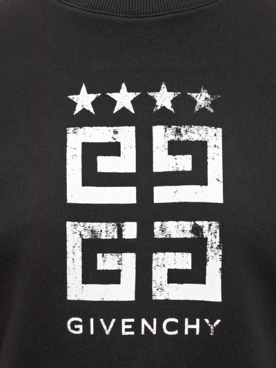 Shop Givenchy Sweatshirt With Logo In Black