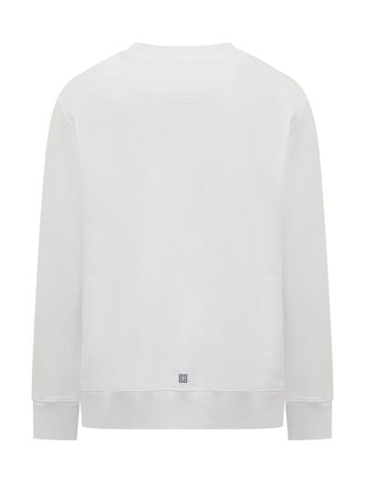 Shop Givenchy Sweatshirt With Logo In White