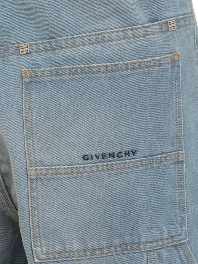 Shop Givenchy G4 Jeans In Light Blue