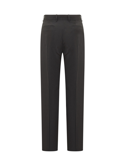 Shop Givenchy Trousers With Logo In Black